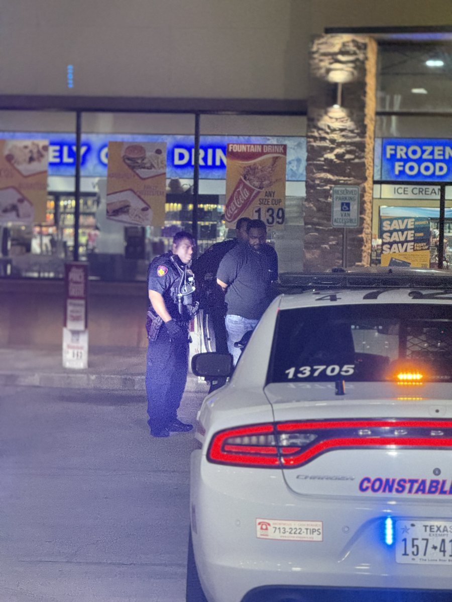 Constable Deputies have a male in custody following a traffic stop at 15000 Grant Rd 