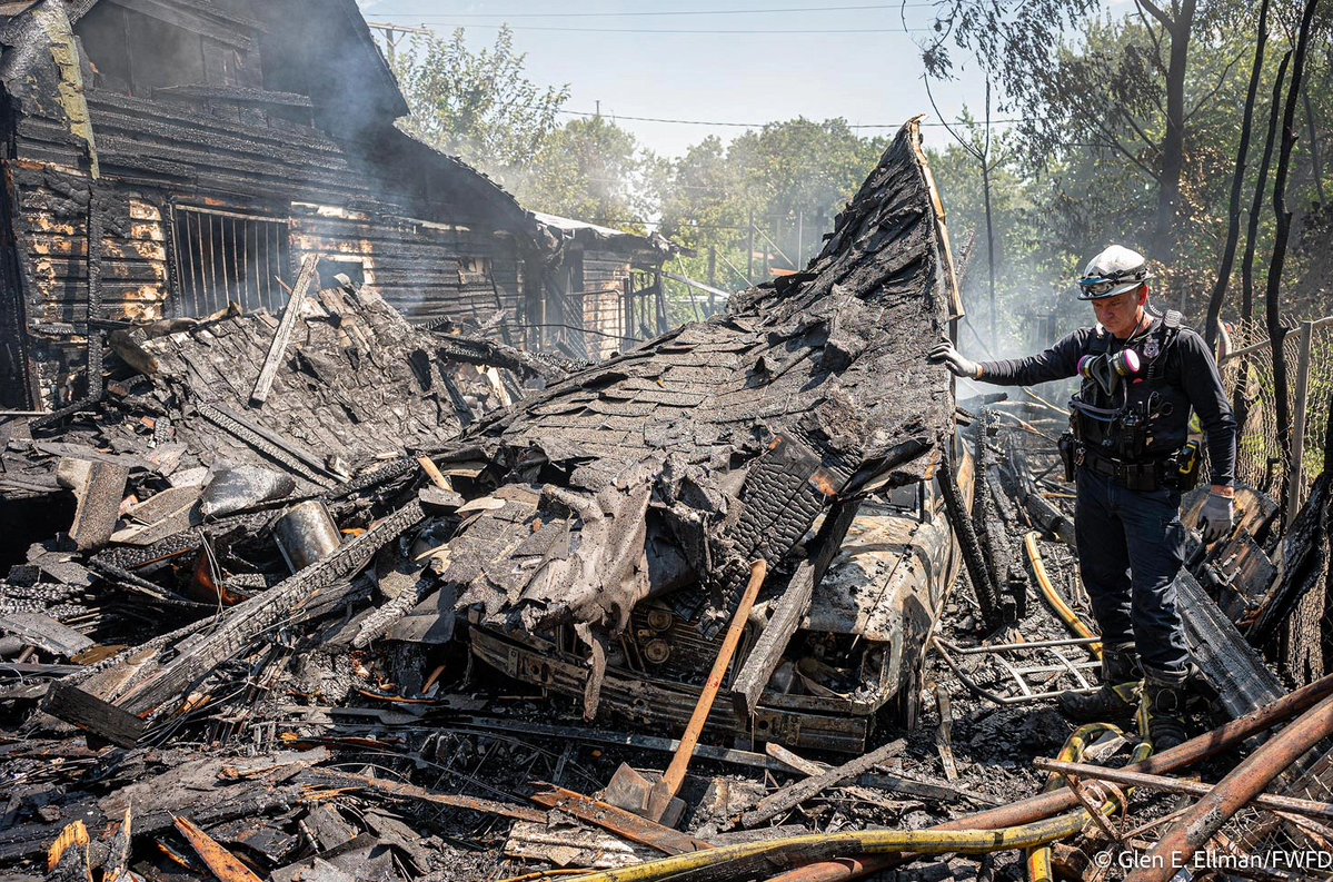 Fort Worth Fire Department held a press conference this afternoon to make the announcement that a suspect has been arrested in connection with the September 3rd residential structure fire on Williams Street that injured two Fort Worth firefighters