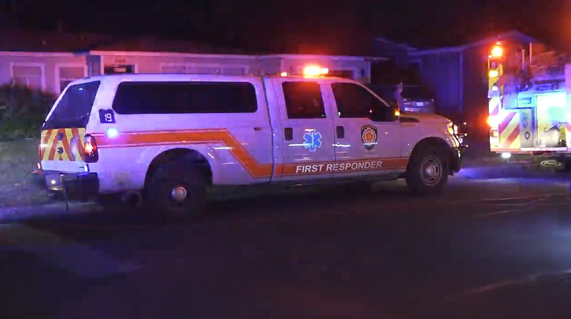 Two people were shot on Halloween as they walked up to a home for a party.  shooting occurred  near Vance Jackson Road and Trudell Drive