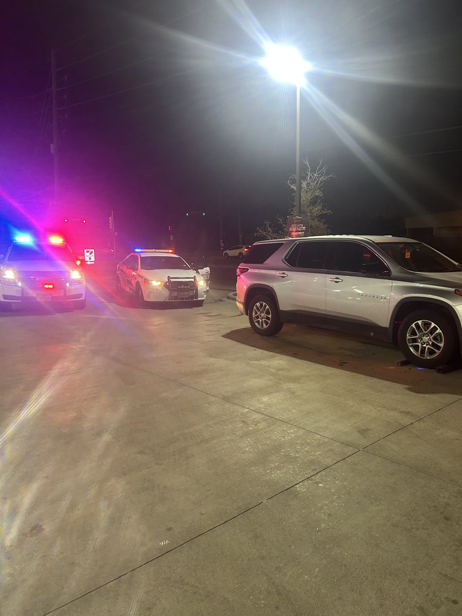 Constable Deputies have a male in custody for 9 open warrants following a traffic stop at 10100 Fairbanks N Houston Rd. 