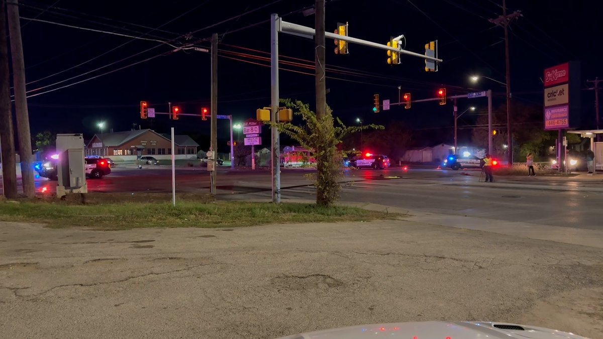 A  man was critically injured after being struck by a vehicle late Sunday night on the city's West Side