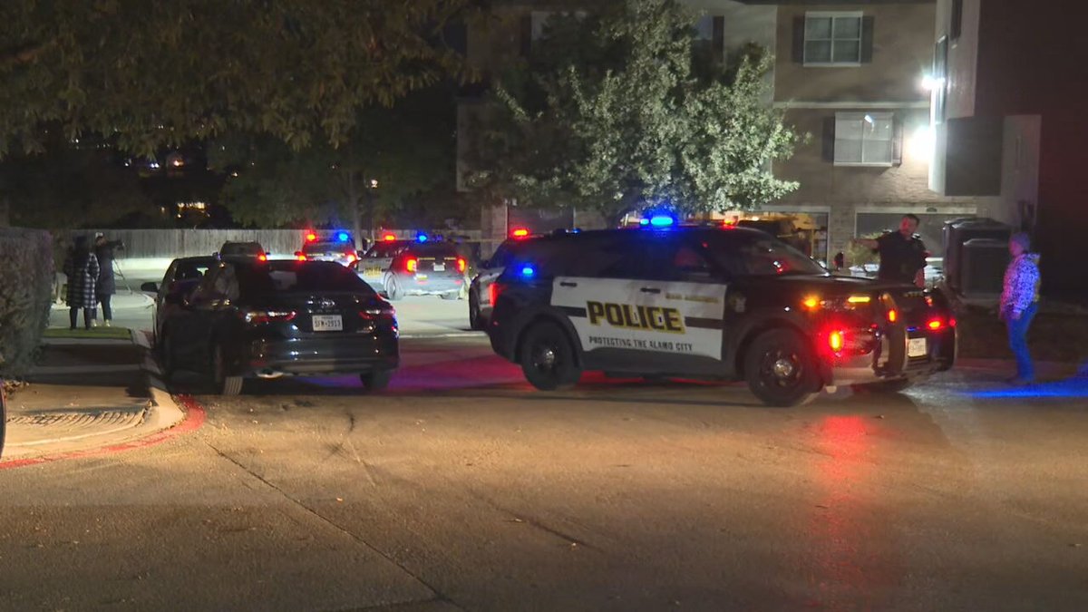 Two people have died in a shooting at a North Side apartment complex, according to officials with the San Antonio Fire Department