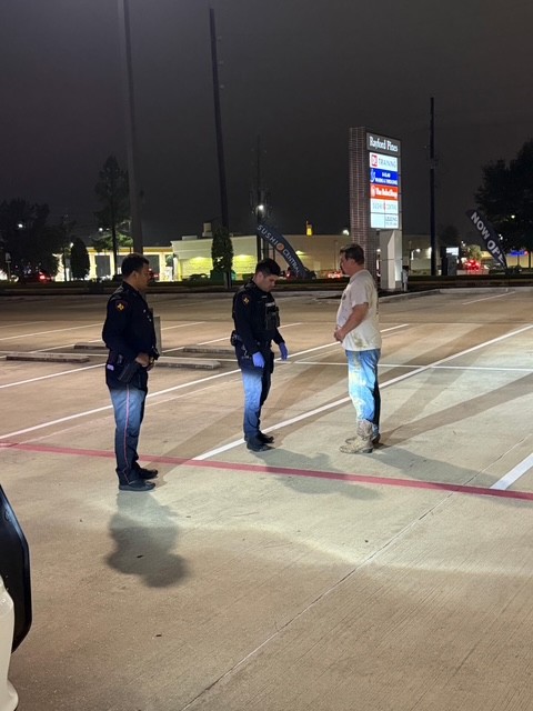 Constable Deputy Bernal has 1 in custody for suspicion of DWI near 24000 Kuykendahl Rd.