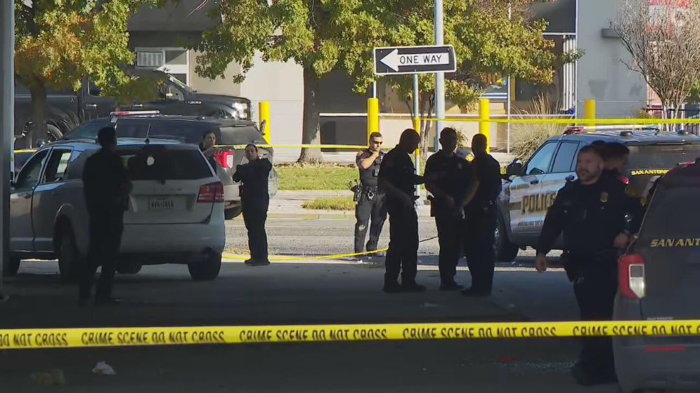 OFFICER-INVOLVED SHOOTING    police officer returned fire during a reported shooting on San Antonio’s South Side near Interstate 35 and Southwest Military Drive, resulting in a suspect being hospitalized