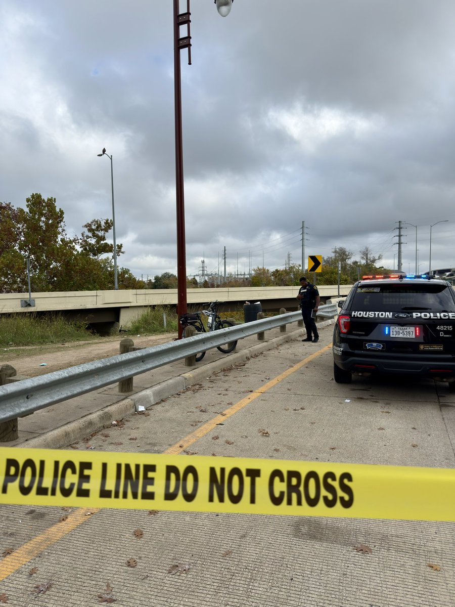 A body has been found near Buffalo Bayou in downtown Houston. This is at N Crawford Street and Ruiz Street. There is a homeless encampment here. Houston Police tell the victim was found already passed