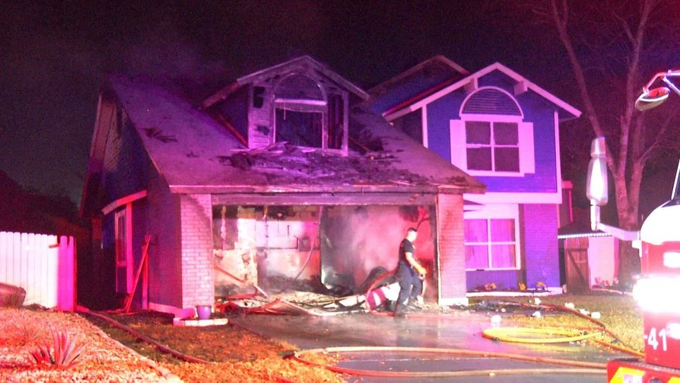 Multiple fires erupt overnight across San Antonio