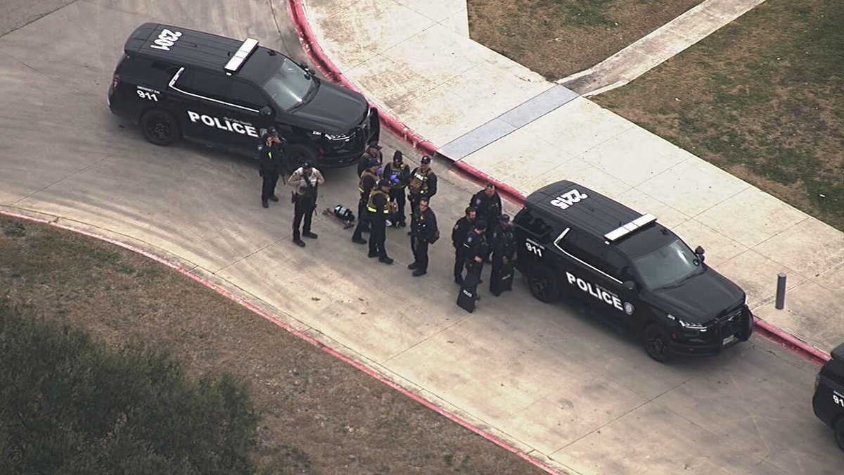 Police tell the lockdown was initiated after a phone call from Philadelphia that ended up being a spoof. The lockdown is still in place.