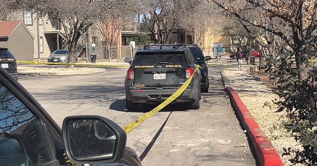 A suspect was taken into custody after allegedly stabbing a woman multiple times on the Northeast Side