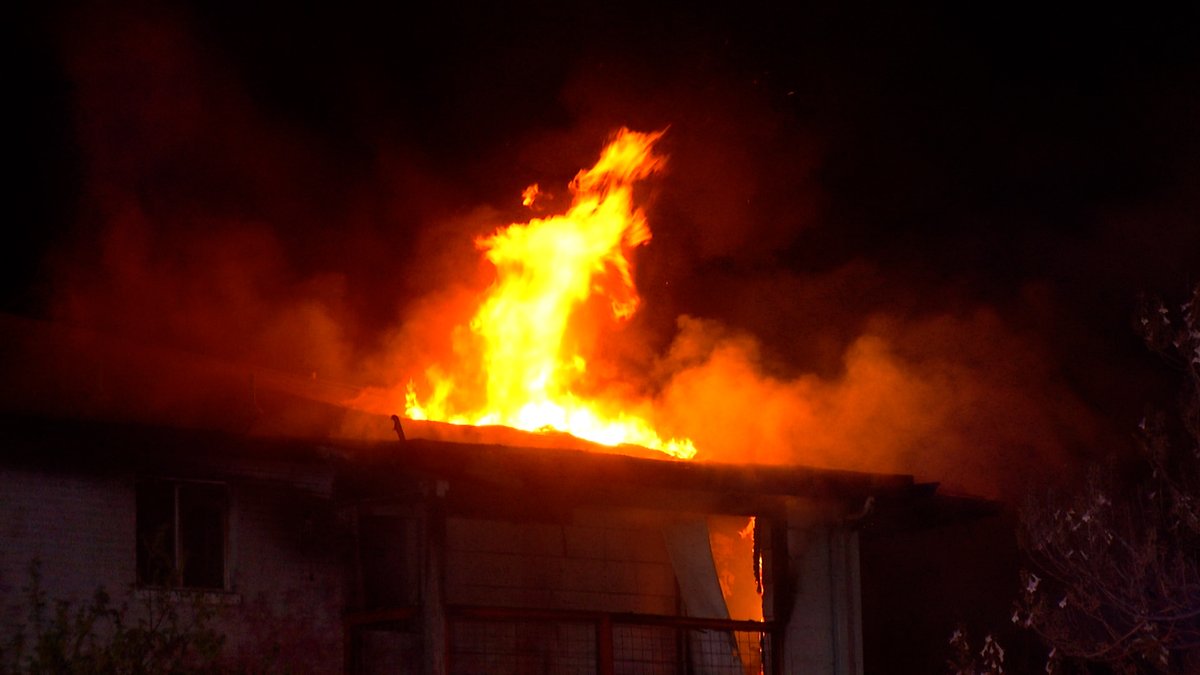 Multiple residents have been displaced and evaluated for smoke inhalation after a fire at an apartment complex early Friday morning.  fire occurred around 3:40 a.m. near Sahara Drive and Ramsey Road.