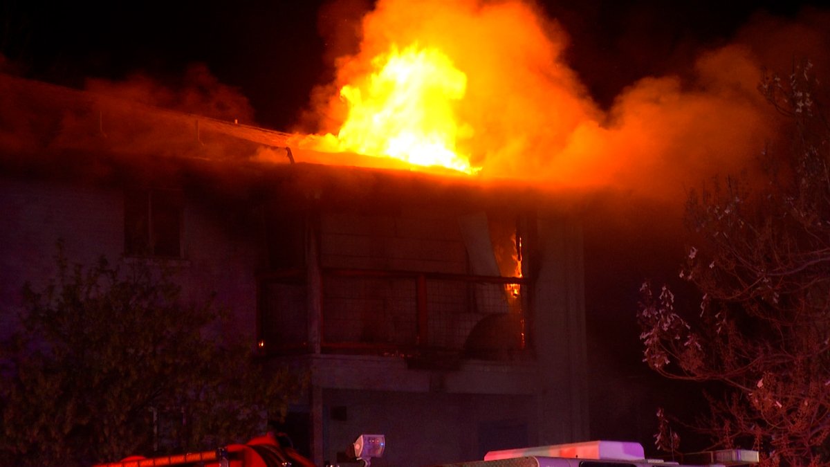 Multiple residents have been displaced and evaluated for smoke inhalation after a fire at an apartment complex early Friday morning.  fire occurred around 3:40 a.m. near Sahara Drive and Ramsey Road.   