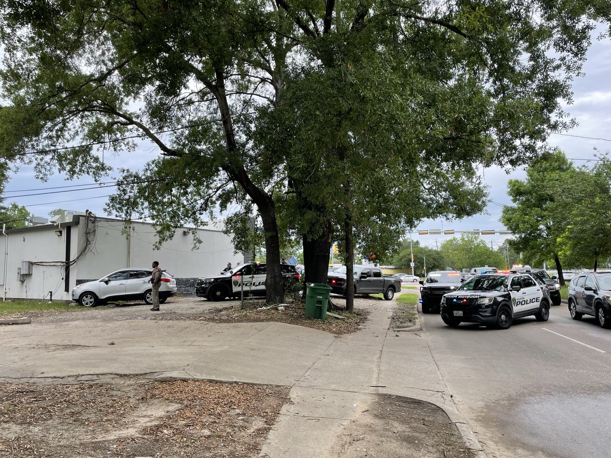 Northeast, North, K9 and Patrol Support are searching for armed robbery suspects 9300 N. Wayside. Three in custody searching for more. Assist by DPS Air and ground
