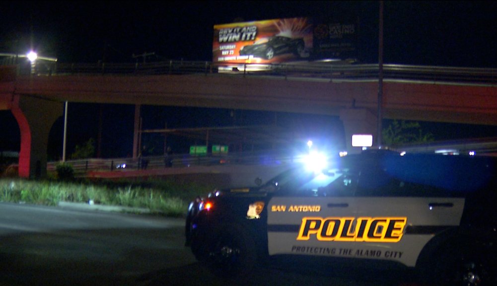 A man is recovering in the hospital after a shooting near a West Side highway intersection late Thursday night, according to San Antonio police