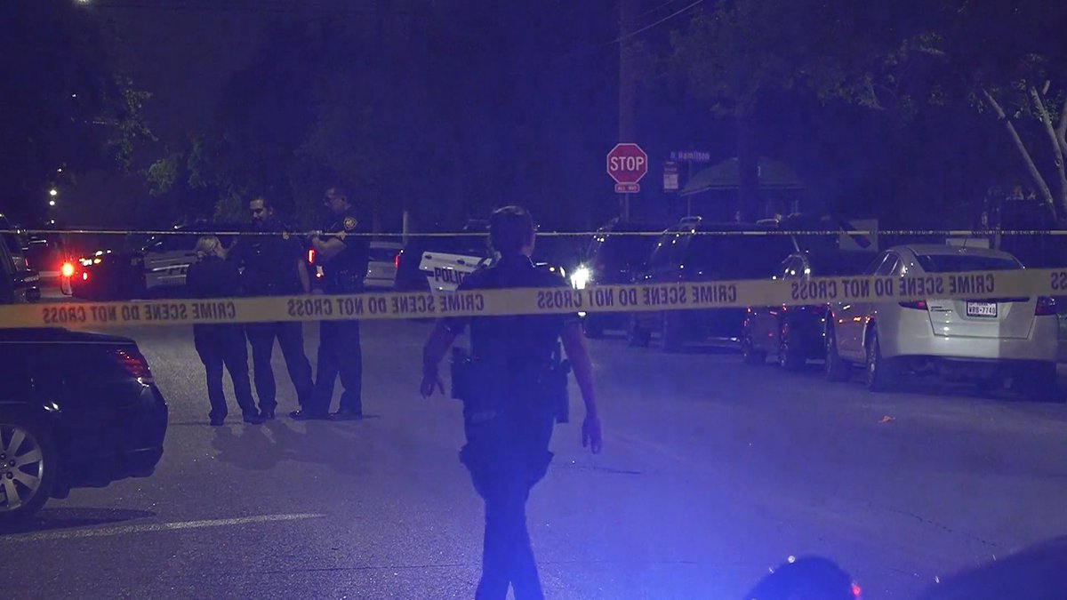 San Antonio police say a possible lover’s quarrel led to an overnight West Side shooting on Poplar Street after suspects allegedly opened fire on a home, injuring an 18-year-old male