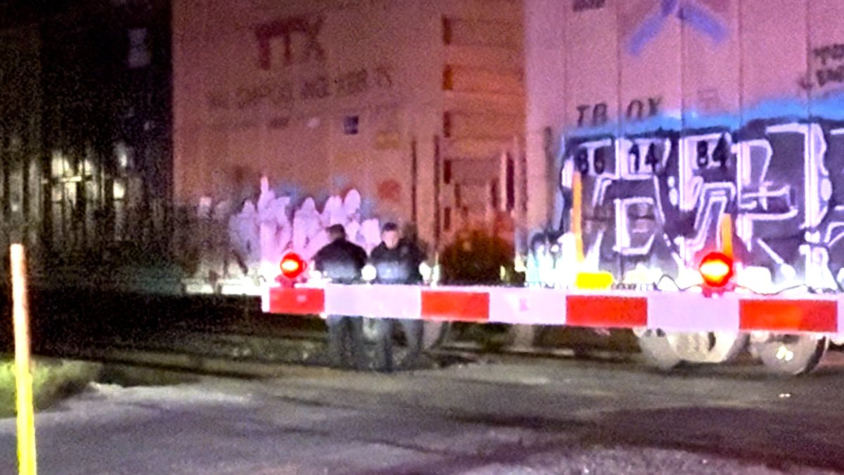 A man is dead after being struck by a train downtown. The incident happened around 10 p.m. Wednesday on East Lachapelle near South Flores Street. Police say the man was sitting on the railroad tracks when he was hit by the train