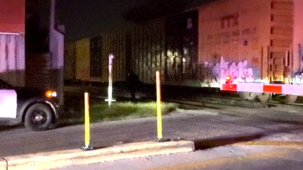 A man is dead after being struck by a train downtown. The incident happened around 10 p.m. Wednesday on East Lachapelle near South Flores Street. Police say the man was sitting on the railroad tracks when he was hit by the train