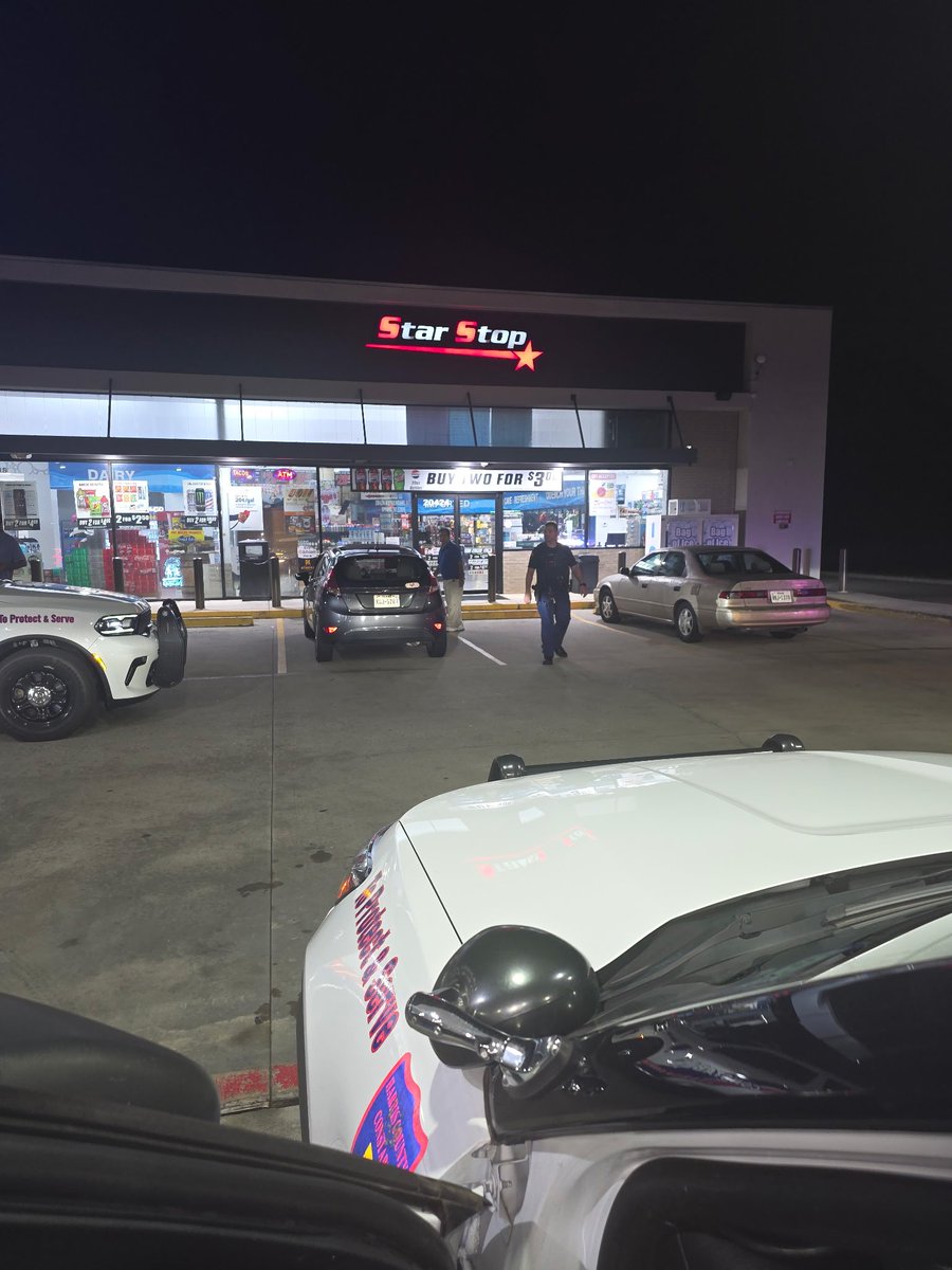 There is heavy police presence near the 20400 block of Kuykendahl Road as deputies investigate reports of an armed robbery at a local gas station.  