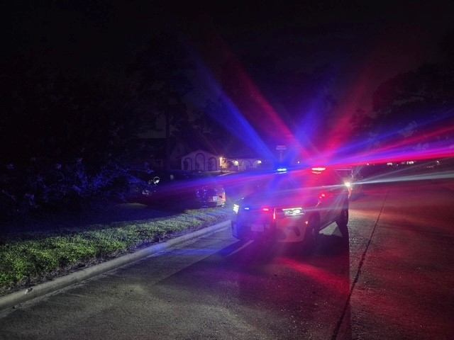Deputy Gracia has 1 in custody for suspicion of DWI near 19000 Enchanted Oaks Dr.  