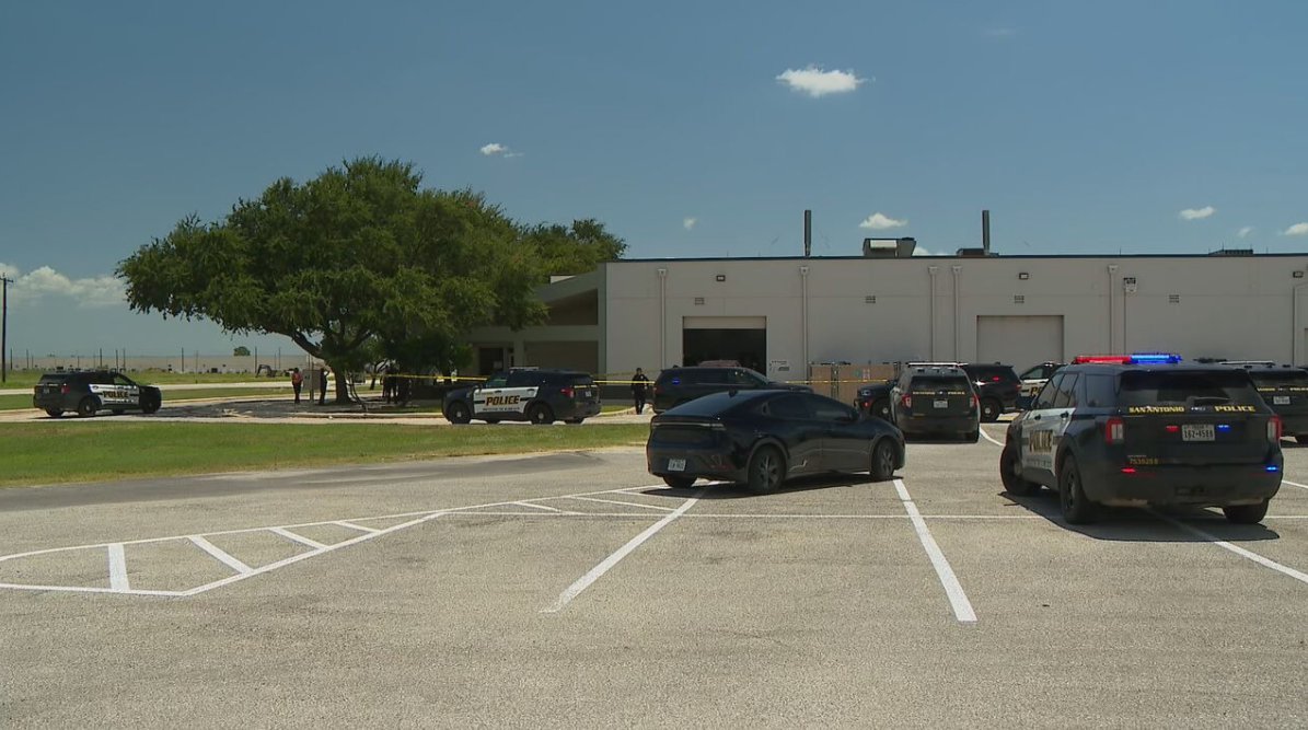 Police are investigating a deadly shooting at a warehouse after officers responding to a call found a man in his 60s with a gunshot wound to the chest