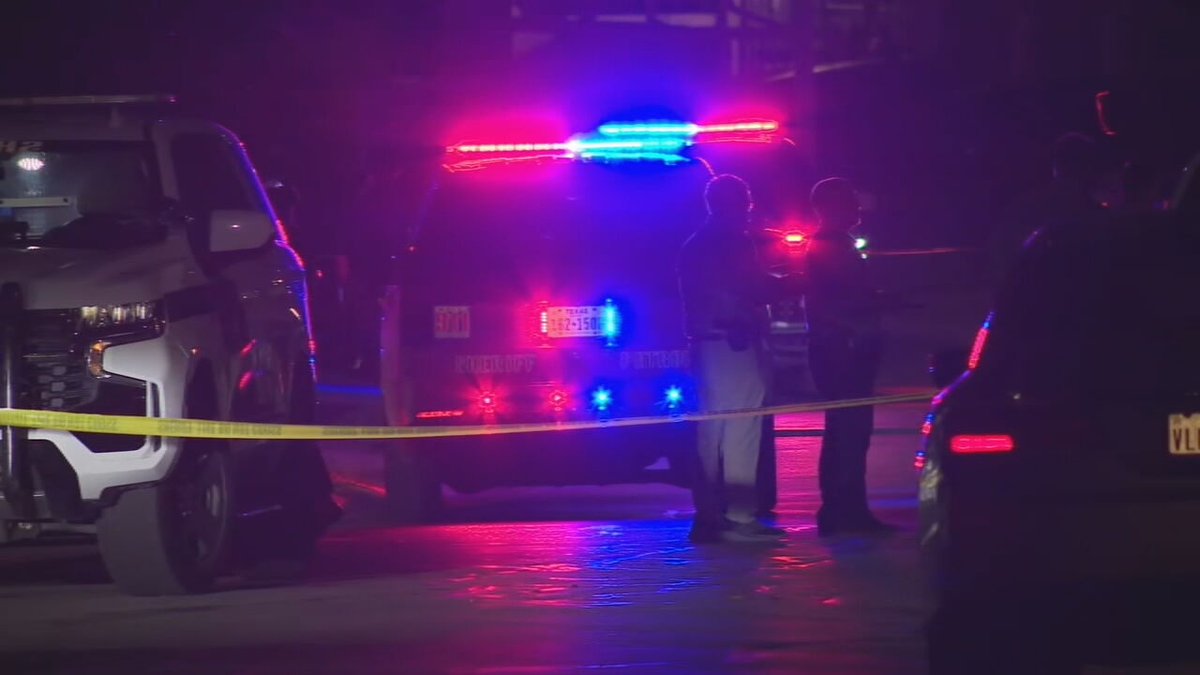 A man was shot and killed Wednesday evening after investigators say he opened fire on a woman who was leaving a home before another man returned fire