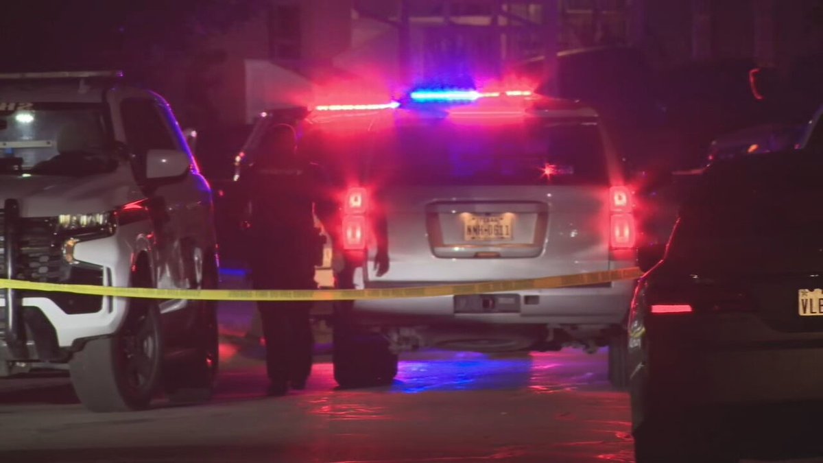 A man was shot and killed Wednesday evening after investigators say he opened fire on a woman who was leaving a home before another man returned fire