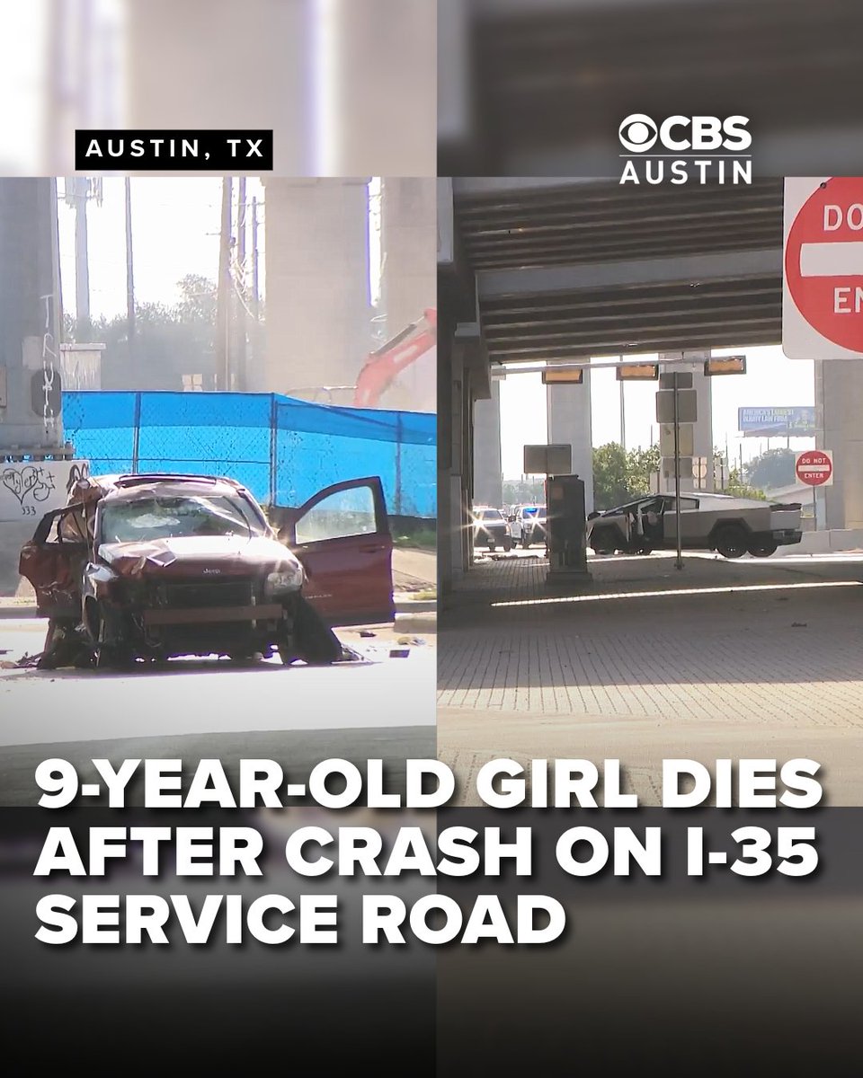 Police have identified a 9-year-old girl killed in a two-vehicle crash on the I-35 service road in Southeast Austin as Lilliana Segura.