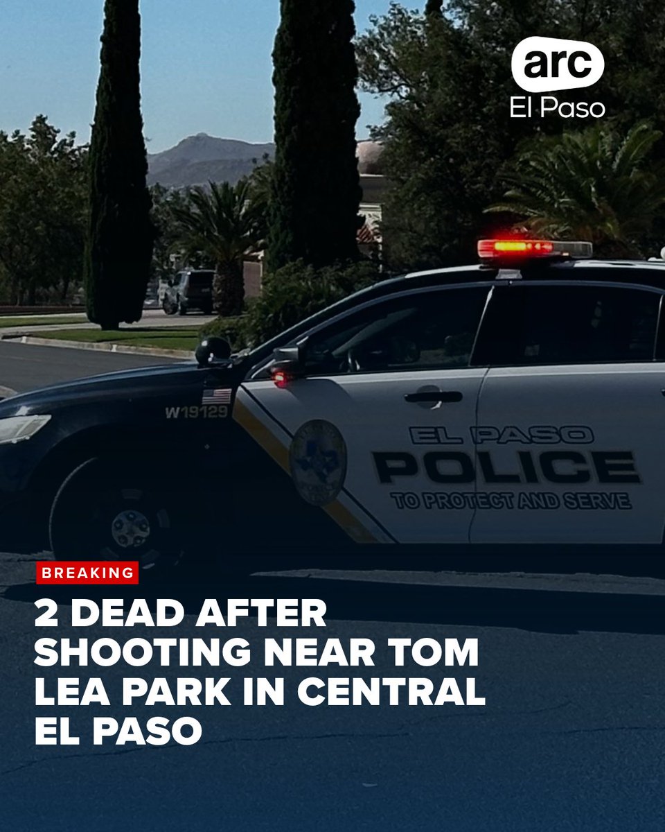 According to the El Paso Police Department, two people were killed in a shooting near Tom Lea Park in Central El Paso early Saturday. Police say two people in an unidentified vehicle opened fire before fleeing the scene