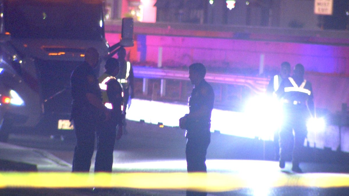 A man was killed after police say he was run over by an 18-wheeler on the Northeast Side. Investigators are looking into whether another vehicle may have struck him first and left the scene