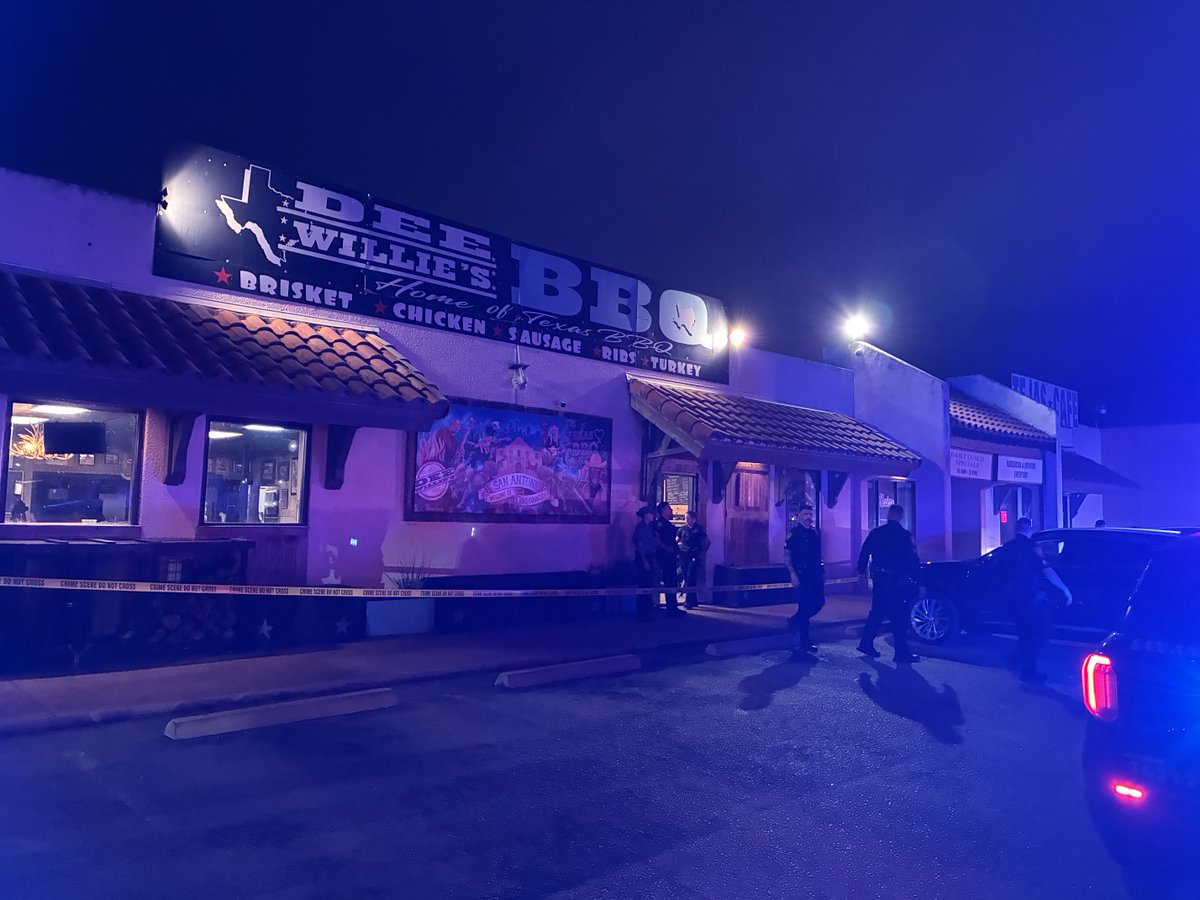 A man was hospitalized after a disturbance outside a Northeast Side restaurant escalated to a stabbing