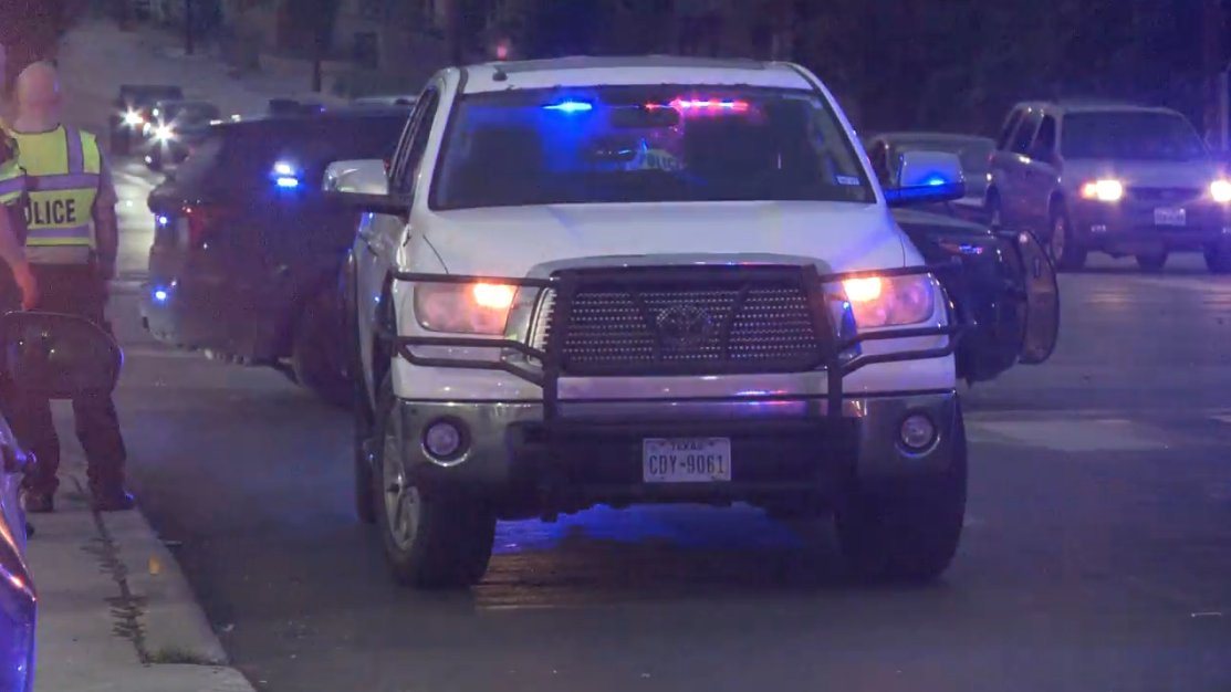 A man was hospitalized in critical condition after being struck by a vehicle on the city's West Side.