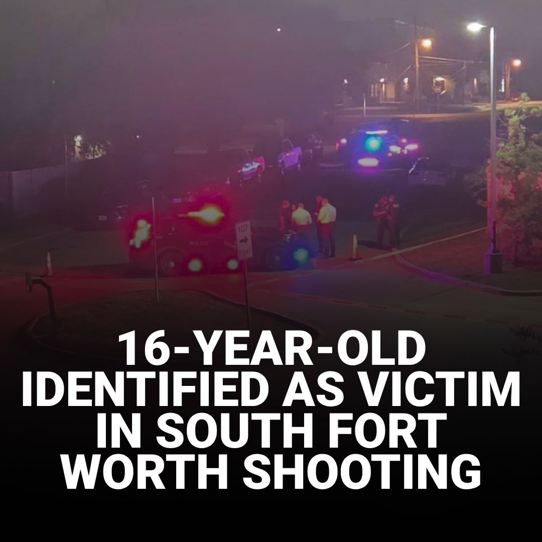 A 16-year-old male has been identified as the victim in last night's shooting on the south side of Fort Worth