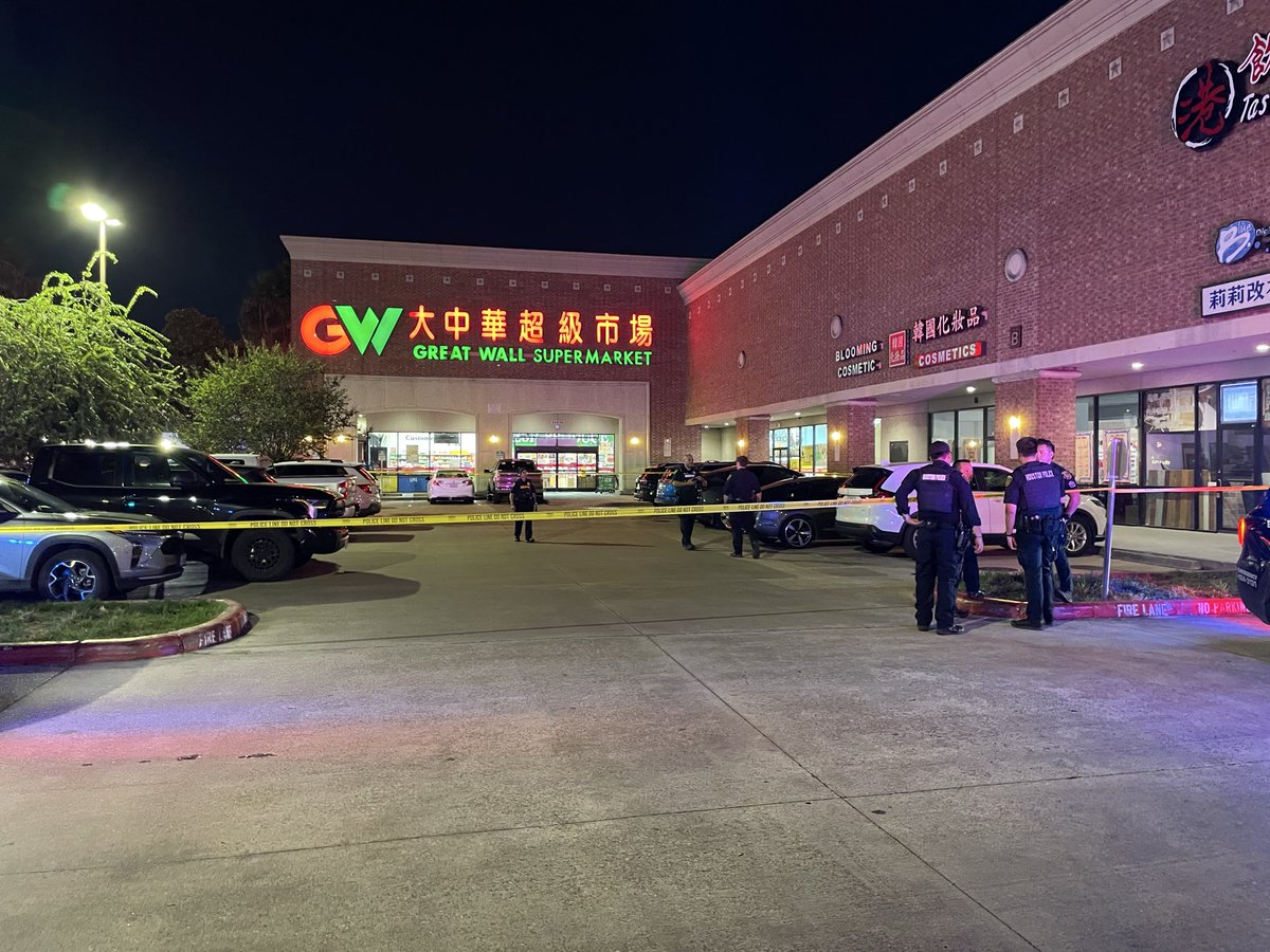 Westside officers are at 9800 Bellaire. Two adult males transported in critical condition. No suspects at large or threat to the public