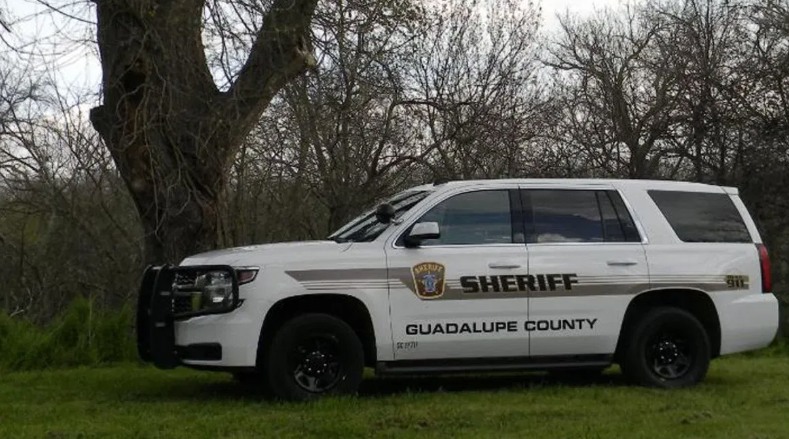 A man was detained after deputies said he shot at a woman's vehicle before leading deputies on a chase that started in New Braunfels and ended with a crash on Interstate 10 east of Seguin.