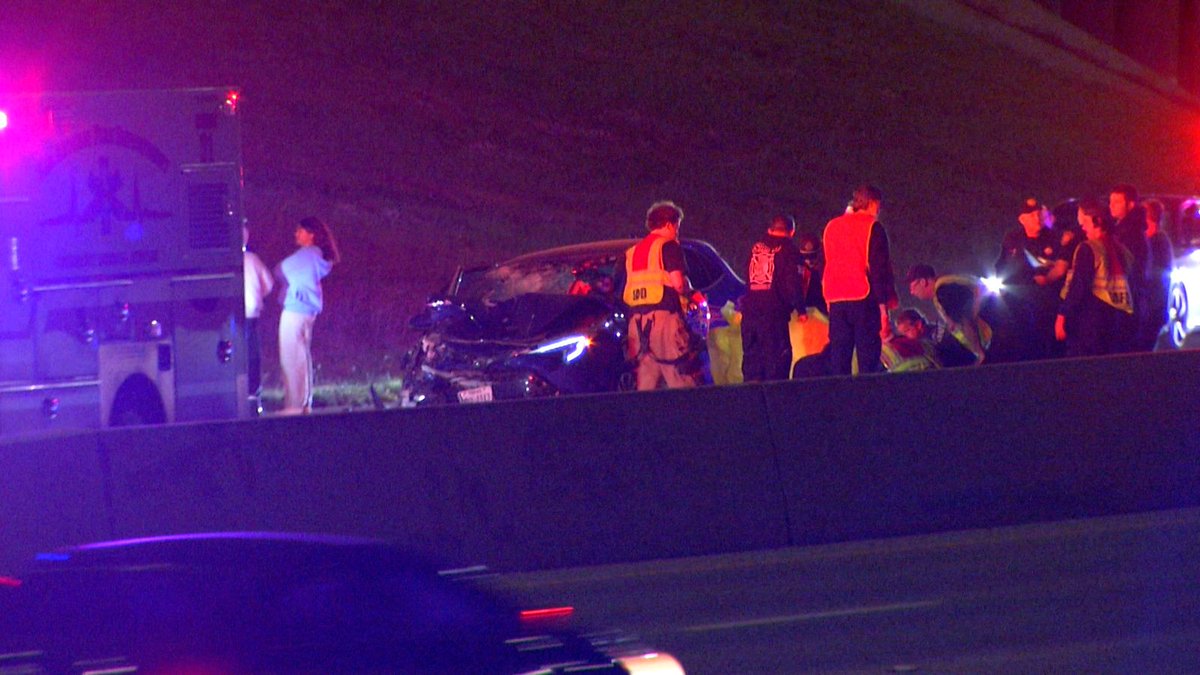 A 18-year-old woman was killed after her car broke down on U.S. 281 early Saturday. A Good Samaritan stopped to assist when the incident occurred.